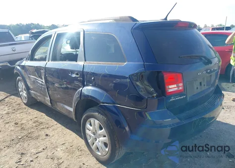 2017 Dodge Journey Se z USA, uszkodzony, nr VIN 3C4PDCAB7HT552582